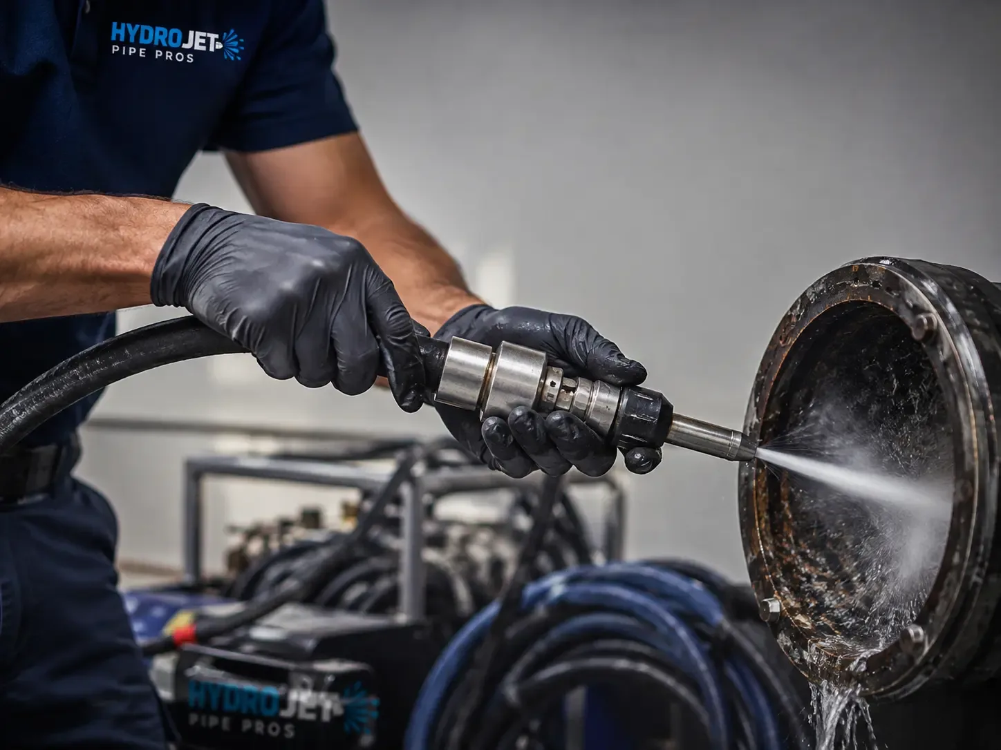 Hydro Jet Pipe Descaling in Columbus, OH